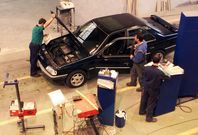 La antig�edad de los coches -la media supera los diez a�os- obliga a extremar los controles. 