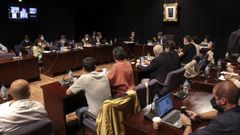 Pleno municipal de Pontevedra