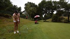Imagen de archivo de uno de los campeonatos de Espa�a celebrados en las instalaciones de Barbanza Golf.