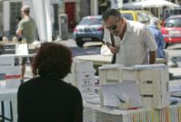 La primera Romar�a dos Libros tuvo lugar el 25 de julio en la plaza de Mazarelos. 