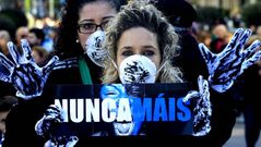 Protesta contra la sentencia del Prestige