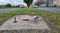 La empresa adjudicataria retir� la caja del radar de la avenida Infanta Elena para proceder a su sustituci�n