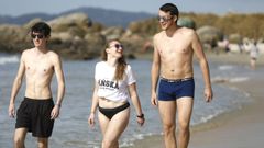 Sol y altas temperaturas en pleno febrero en Galicia