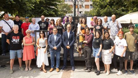 Presentaci�n del programa 'Arte en la Calle', organizado por Divertia Gij�n.