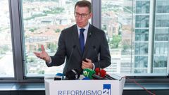 Feijoo, esta ma�ana en un acto en Madrid