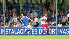 Borja S�nchez en el Real Oviedo-Sanse del a�o pasado