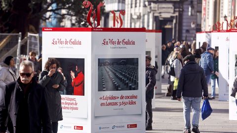 Inauguraci�n de la exposici�n �Un a�o de Voz� 2025 en el Cant�n Grande.