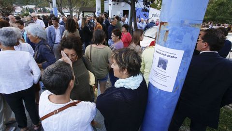 Concentración en Cabanas por el segundo aniversario del crimen.