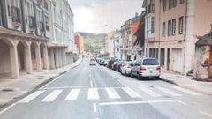 Dos de los veh�culos afectados por la colisi�n, a la derecha de la imagen