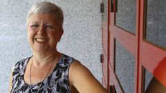 Teresa Arg�eso es presidenta de la Asociaci�n de Alumnos de la Universidad S�nior en Ferrol