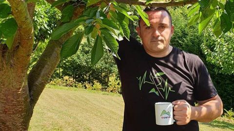 Jos� Manuel, fundador de Laderas del Naranco