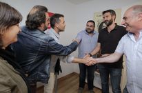 La �ltima reuni�n previa a la investidura tuvo como protagonistas a PSOE y Somos Maior�a. 