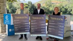 Alfredo Garca, Xos Manuel Merelles y Margarida Pizcueta presentaron el cartel del Terrasn.
