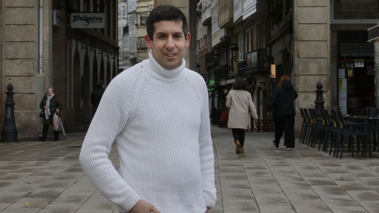 Javier Pastoriza, de 39 a&ntilde;os, preside la Zona Comercial Obelisco, que quiere que recupere la actividad que tuvo a finales del siglo pasado