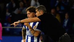 Antonio Hidalgo, dando instrucciones a Mario Soriano