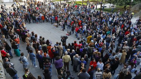 Protesta en Lugo