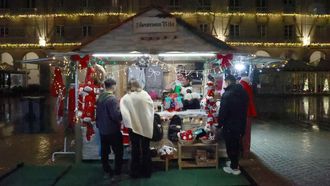 Mercadillo navideño en María Pita
