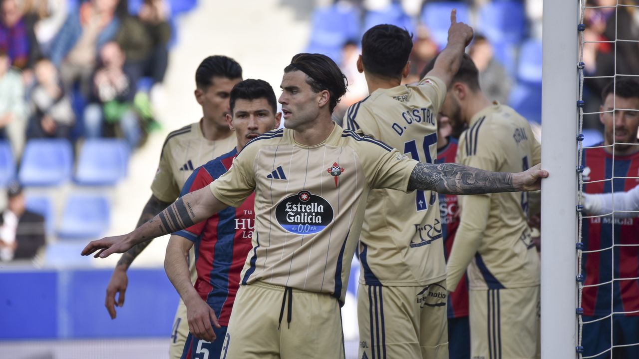 El «1x1» del Racing Club Ferrol en la derrota frente al Huesca