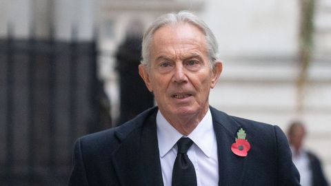 El ex primer ministro británico Tony Blair