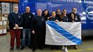 Un convoy humanitario corus parte hacia la frontera de Polonia y Ucrania