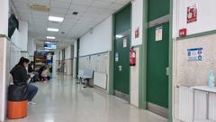 Zona de consultas en el centro de salud de O Barco de Valdeorras.