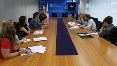 Xunta y Concello abordaron la situaci�n del Fingoi II