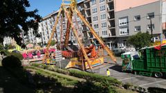 La reyerta se origin� en el espacio de la avenida da Constituci�n donde se instalan las atracciones de feria con motivo de las Festas do Ver�n de Boiro