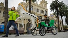 Los caballitos regres�n a los Cantones de A Coru�a