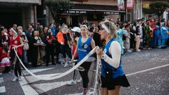 Animado desfile de martes de carnaval en Barbad�s