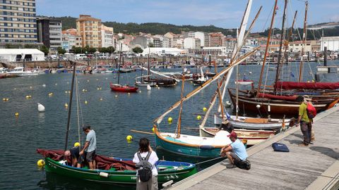 Encontro de Embarcacións Tradicionais de Galicia en Ribeira