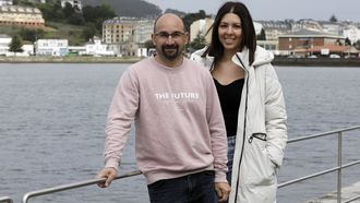 Adri�n Casas y Tamara Ferro, de Seiramar, que comenz� a organizar fiestas en el 2012