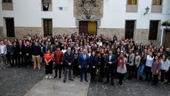 Acto de bienvenida a los becados por las Bolsas Excelencia Mocidade Exterior