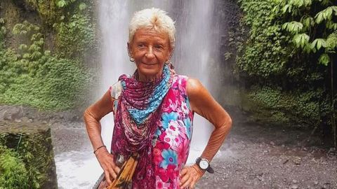 María Matilde Múñoz Cazorla, la ferrolana de 72 años desaparecida en Indonesia.
