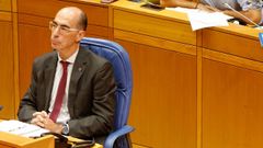 El conselleiro de Sanidade, Jes�s V�zquez Almu��a