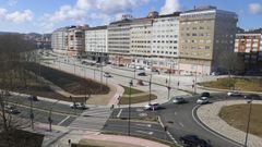 Primer tramo de la obra ejecutada en As Pas. 