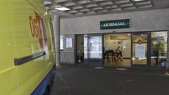Imagen de archivo de la entrada de urgencias del Hospital Cl�nico.