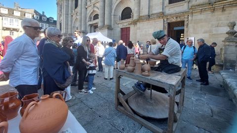 Puestos y oficios de la feria medieval de Lugo