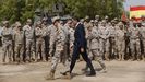 S�nchez visita al contingente militar desplegado en �frica Occidental