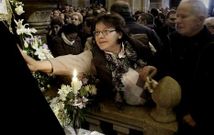 No Santuario de Nosa Se�ora do Corpi�o ven�rase unha imaxe da santa, entre outras