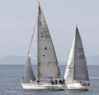 Dos barcos que disputaron la prueba del a�o pasado.