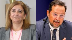 Los magistrados María Teresa Cortizas González-Criado y Jacinto José Pérez Benítez