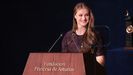 La Princesa Leonor durante la ceremonia de los Premios Princesa de Asturias 2025 celebrados en el Teatro Campoamor
