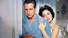 Paul Newman y Liz Taylor en 'La gata sobre el tejado de Zinc'