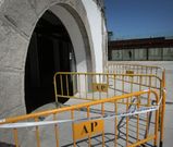 La polic�a portuaria precint� las entradas.
