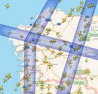Trfico areo sobre Galicia