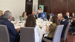Mar�a Jes�s Lorenzana en el C�rculo de Empresarios