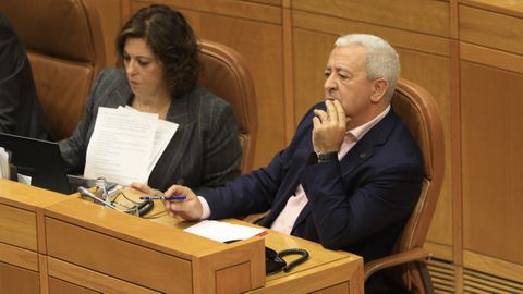 El portavoz del PSdeG, Luis Álvarez