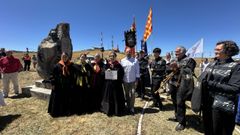 El director de Turismo, Xos� Merelles,�en el certamen celtib�rico de bandas de gaitas