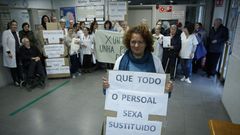 Protesta centro salud, atenci�n primaria, por sobrecarga asistencial