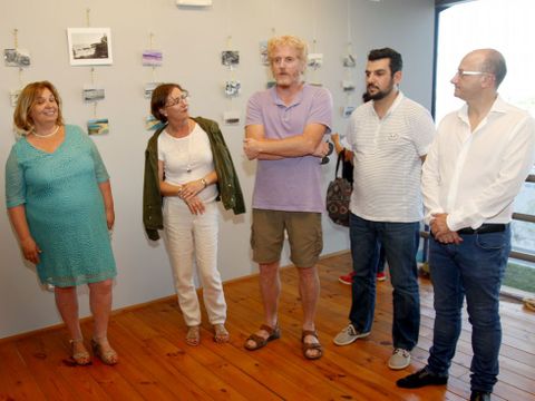 Pi�eiro presidi� la apertura de Estampas mari�eiras. 